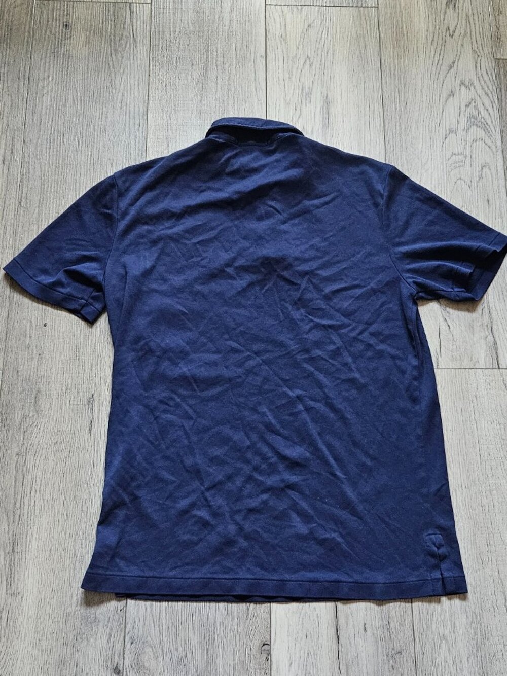Polo Ralph Lauren Mens Size XS Navy Blue Polo Shirt Light Blue Pony Classic Fit - Picture 2 of 8